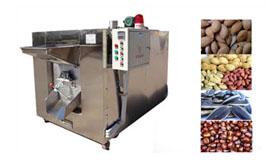 Peanut roaster machine