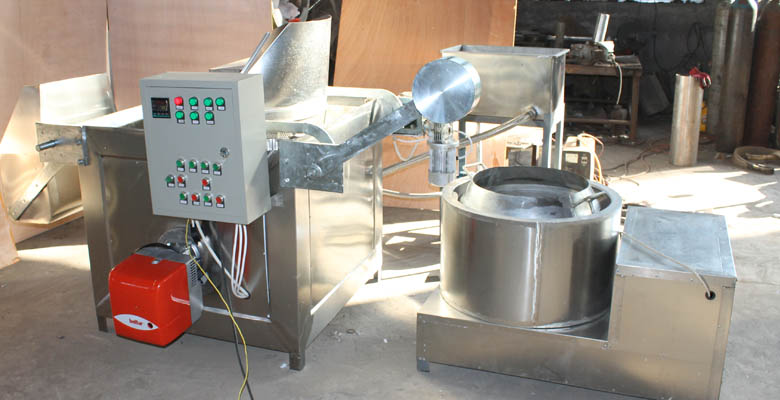 Electric Peanut Fryer Machine