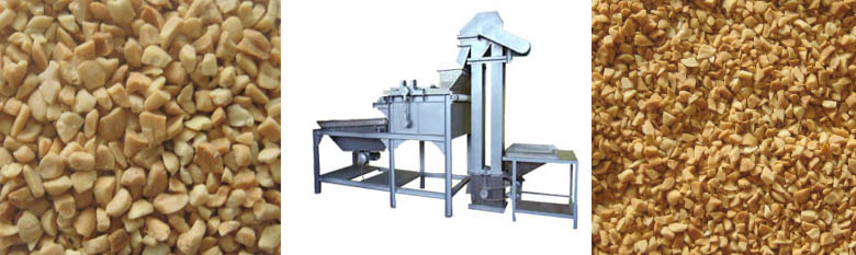 Peanut chopping machine
