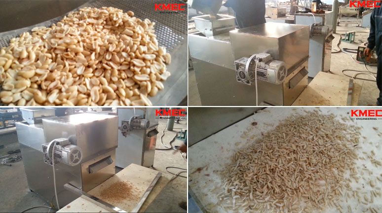peanut strip cutting machine