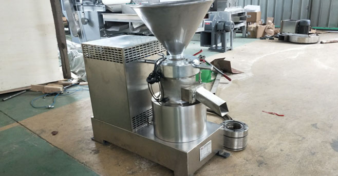 Customer from Saudi Arabia purchased peanut butter machine
