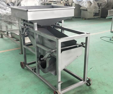 Peanut peeling machine