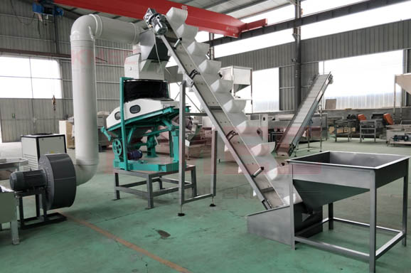 Peanut Stoning Machine and Peanut Roasting Machine were Ordered by Congo Customer