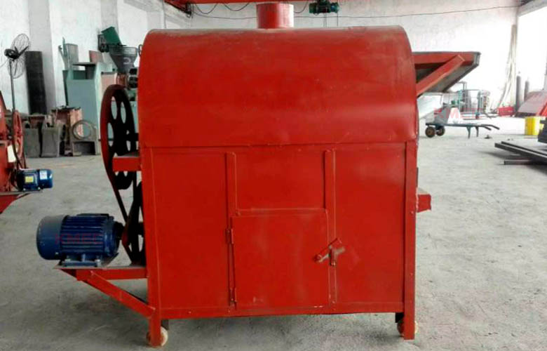 Peanut roaster machine