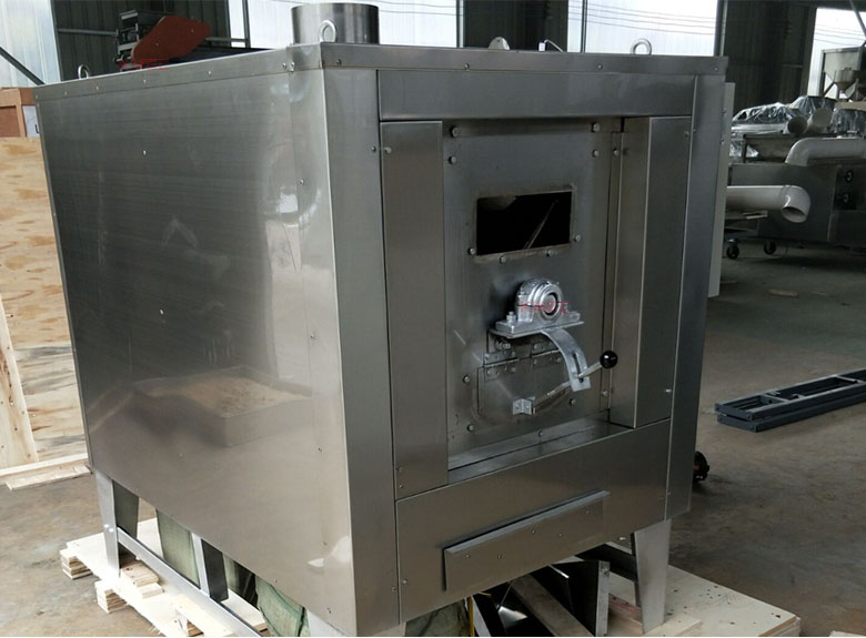 Peanut roasting machine