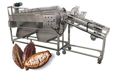 Broyeur de gousses de cacao