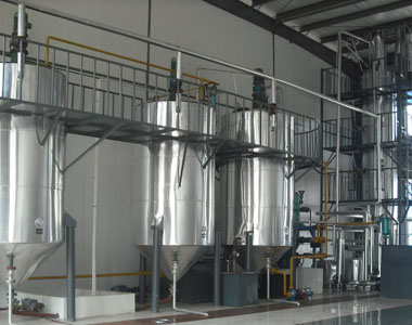 10TPD peanut oil refining plant