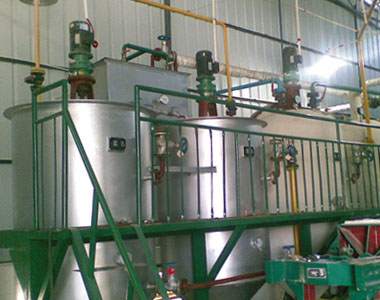 Vegetable Oil Refining Plant