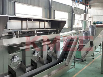 Peanut butter processing line