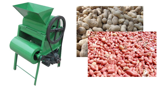 Groundnuts shelling machine