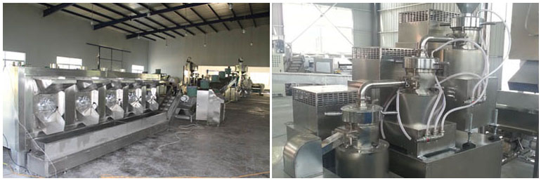 lu 500kg peanut butter production line