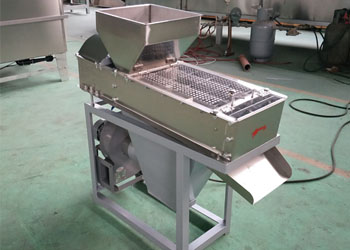 Working principle of peanut peeling machine