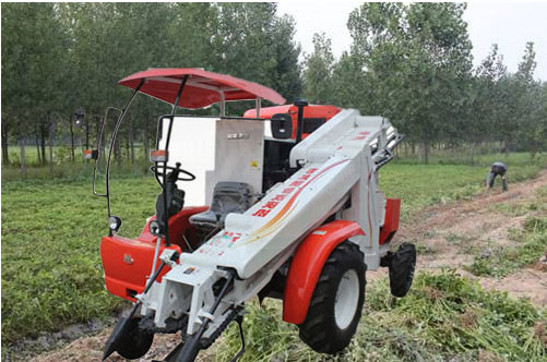 Peanut harvester