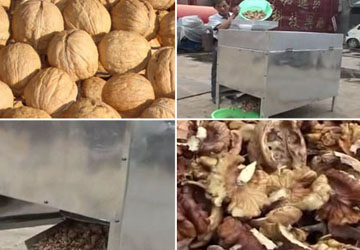 Application prospect of walnut shelling machine