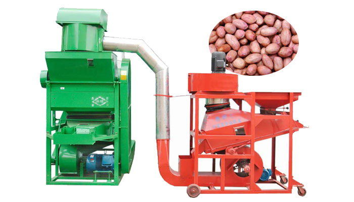 peanut shelling and cleaning machines