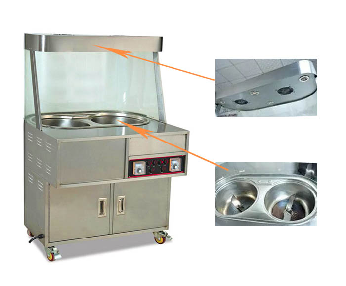 KN-1-2 chestnut roasting machine