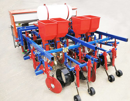 Peanut planter machine, peanut plastic film covering planter