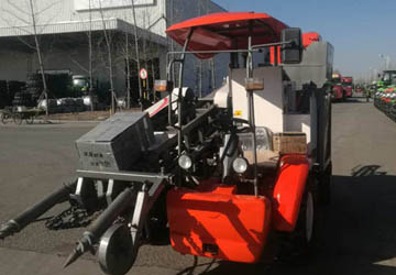 Maintenance of peanut harvesting machine