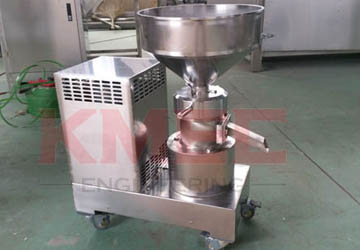 Client from UK ordered stainless steel peanut butter machine in March