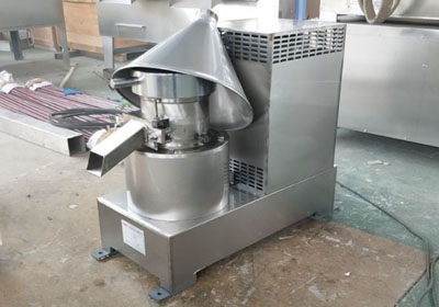 Customer from Pakistan ordered stainless steel peanut butter machine in April