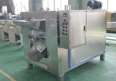 New Zealand customer purchased peanut roasting machine