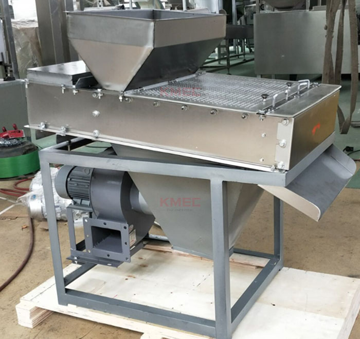 KMGT-8 peanut peeling machine is ordered by customer from Ghana
