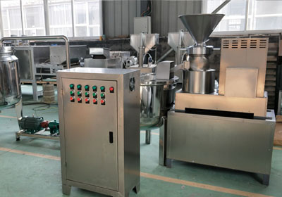 Tanzania customer purchased peanut butter production line