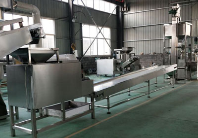 The equipment of peanut butter production line can be flexibly matched
