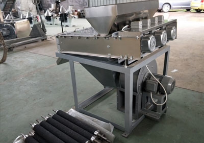 The maintenance of peanut peeling machine