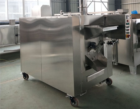 Nut roasting machine, commercial drum peanut roasting machine