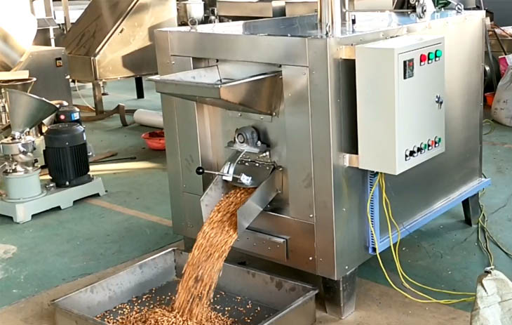 peanut roasting machine