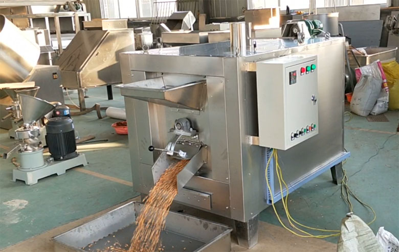 peanut roasting machine