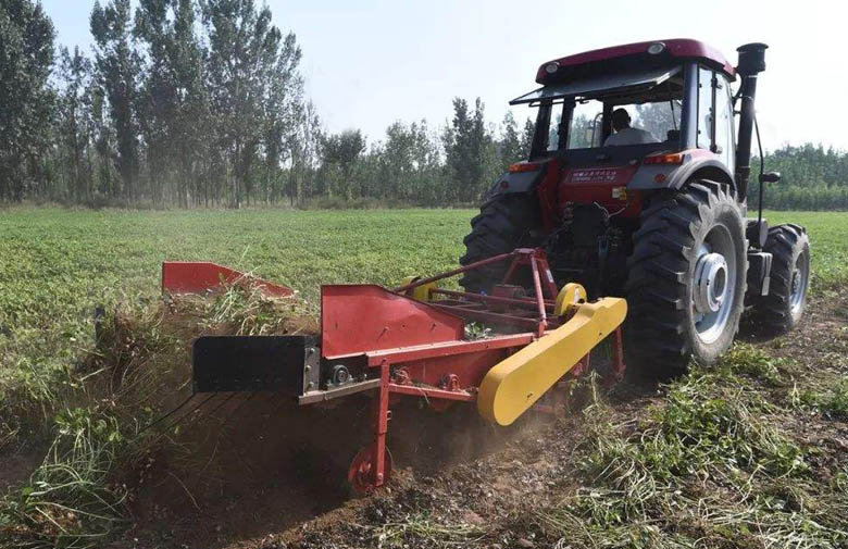 peanut harvester