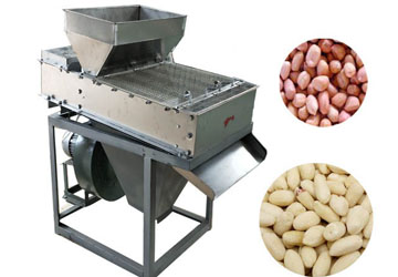 Brief introduction of dry type peanut peeling machine