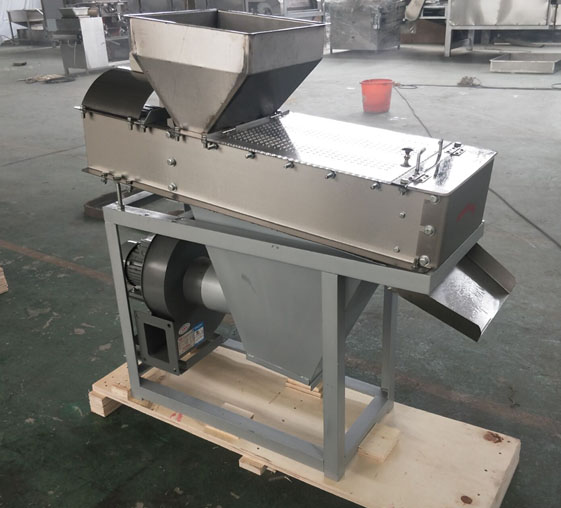 Chad customer repurchased a peanut peeling machine