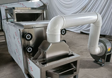 Advantages and operation points of peanut half-grain peeling machine