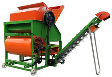 Overloading of peanut picking machine is not recommended