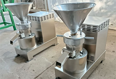 Easy-to-wear parts of peanut butter grinding machine