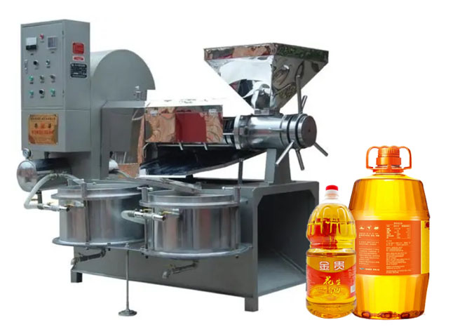 Peanut oil & Peanut oil press