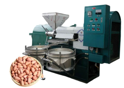 What benefits does the use of peanut oil press bring?