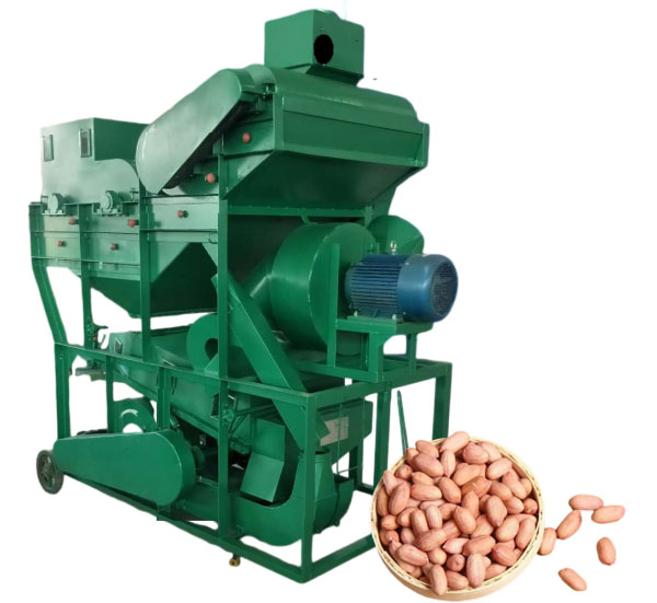 Peanut shelling machine