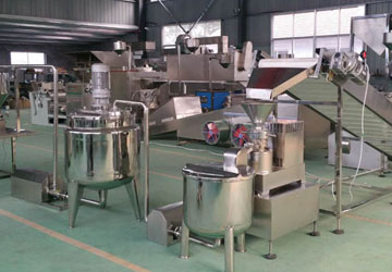 Peanut butter machine is the key to peanut butter production line