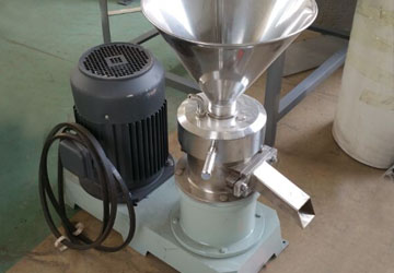 The debugging of peanut butter machine is very important