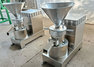 Operation points of peanut butter machine in high temperature weather