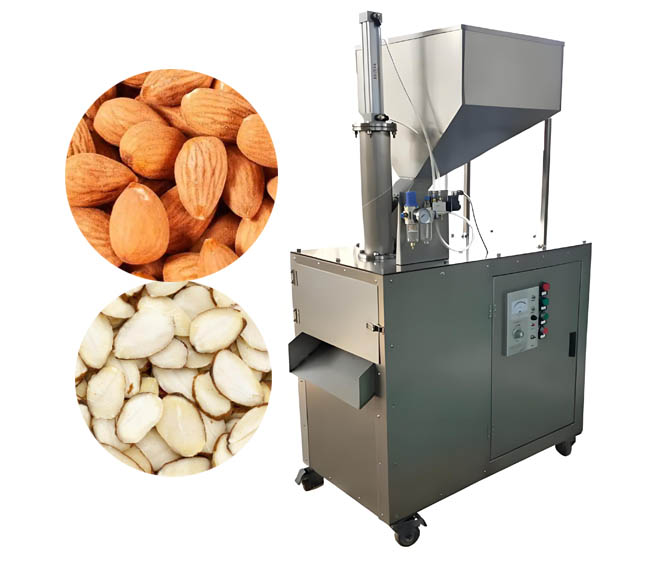 Does the moisture content of almonds affect the working effect of nut slicing machine?