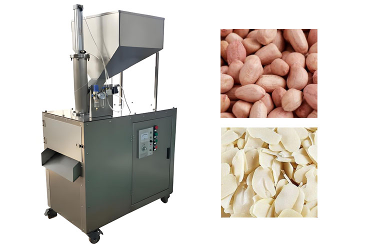 Does the size of peanuts affect the slicing effect of nut slicing machine?