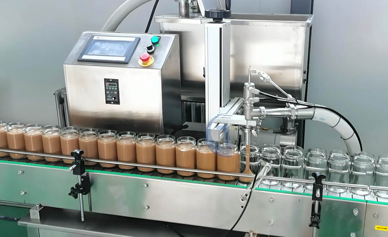 peanut butter filling machine