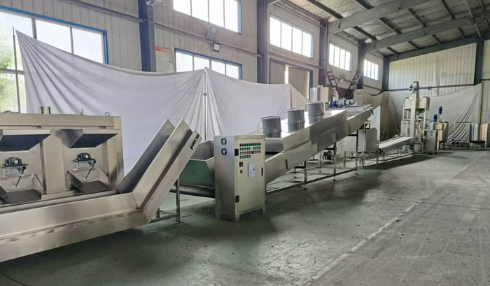 Customer from Dr Congo buy our 500 kg peanut butter production line