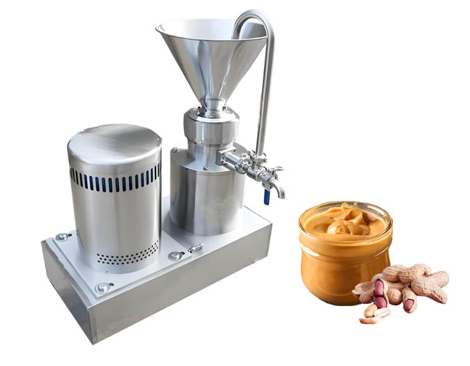 What are the advantages of peanut butter grinder machine with circulating pipe?