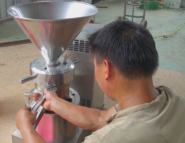 Peanut butter machine maintenance